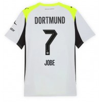 Stroje piłkarskie Borussia Dortmund Jobe Bellingham #7 Koszulka Wyjazdowej 2025-26 Krótki Rękaw